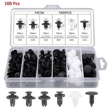 For Subaru 100pcs Bumper Hood Clips Retainer Rivet Fastener Fender Push Pin Us