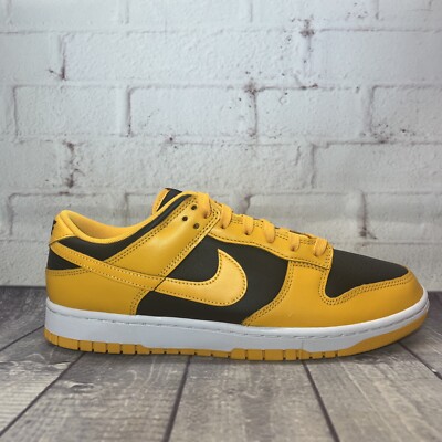 Nike Dunk Low Goldenrod Sneakers Mens Size 10 Black Yellow DD1391/004 Nike-Dunk-Low-Goldenrod-  main image 2