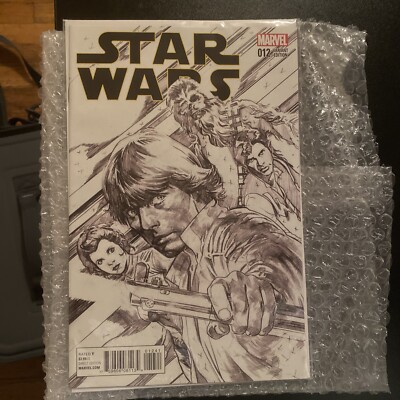 Star Wars #12 Immonen Sketch Variant Cover Edition 2016 