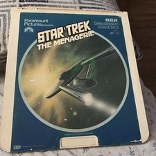 STAR TREK THE MENAGERIE - RCA SelectaVision - CED VideoDisc
