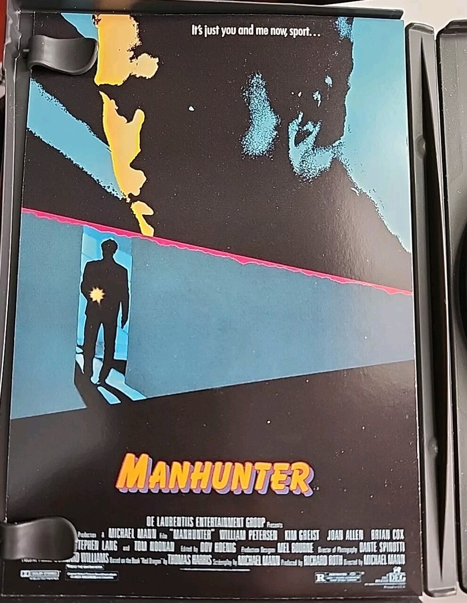 Manhunter 1986 DVD Silence of Lambs Prequel -Hannibal Lector