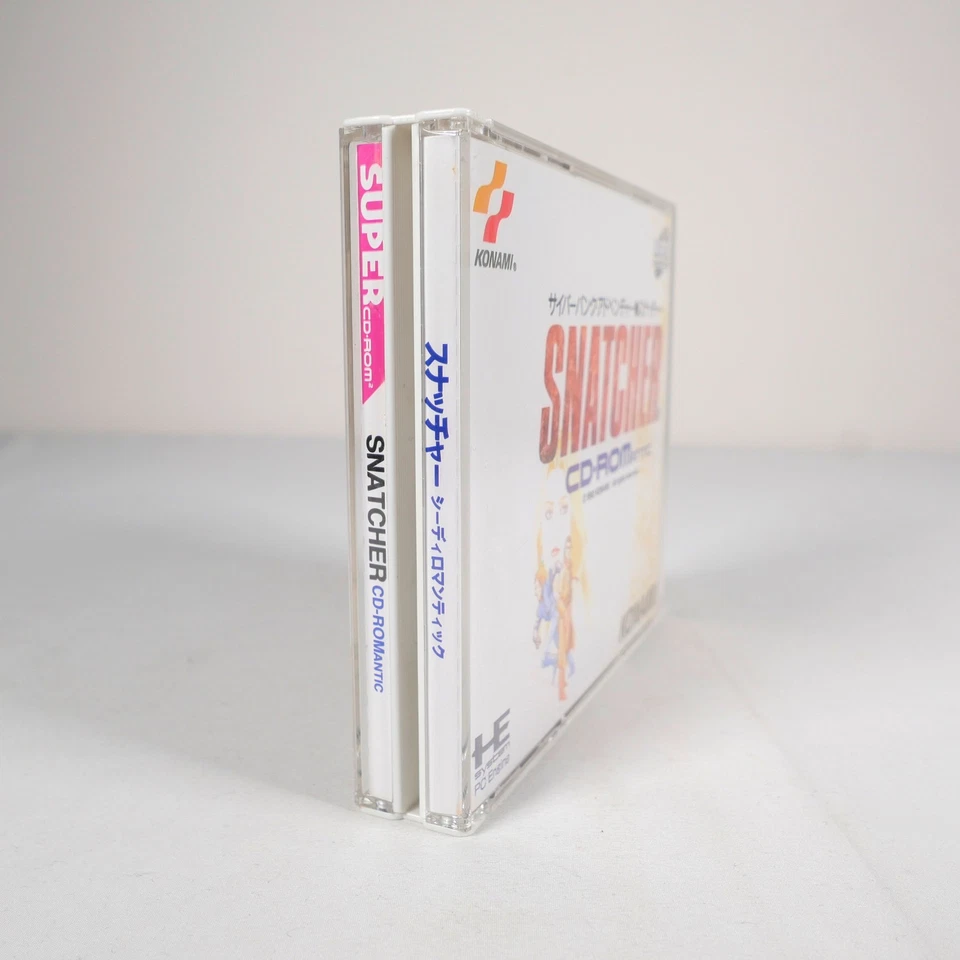 SNATCHER CD.Romantic Nec PC Engine Super Cd-Rom Fan Book Stickers Reg Japan 1 - Photo 2/4