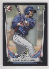 2014 Bowman Prospects Black 63/99 Levon Washington #BP42 0b2