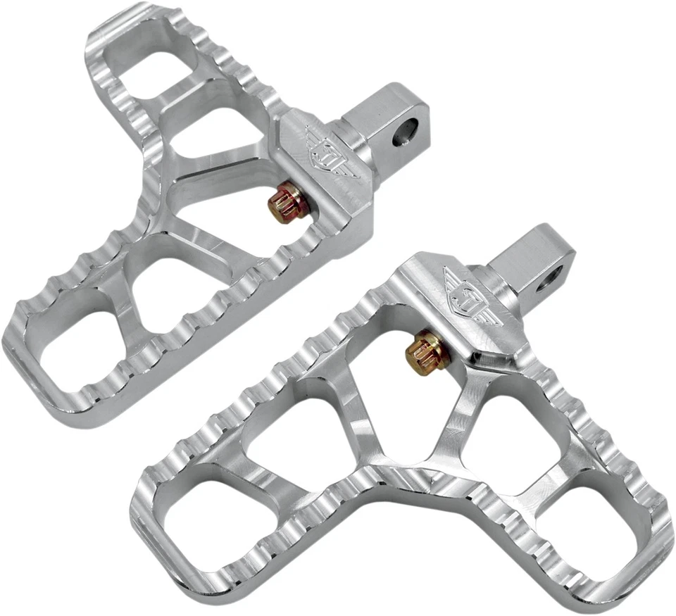 Joker Machine Reposapiés Ajustables Con Dientes Anodizados Claros #08-62-1 - Imagen 1 de 1