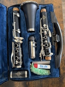 Buffet Crampon B12 Bb Clarinet Made in Germany Original Case, Mouthpiece & More
