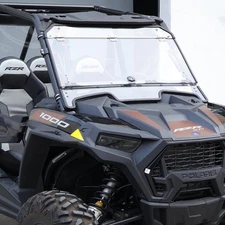 Flip Up Split Windshield Front Window for Polaris RZR XP Turbo/XP 1000 2020-2023