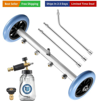 #ad Pressure Washer Undercarriage Cleaner 16 Inch Undercarriage Washer with Foam... $121.89