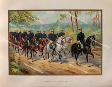 USA Army Cavalry Uniform Trompeter Rifle Equipment Ausr&uuml;stung Zaumzeug Offizier