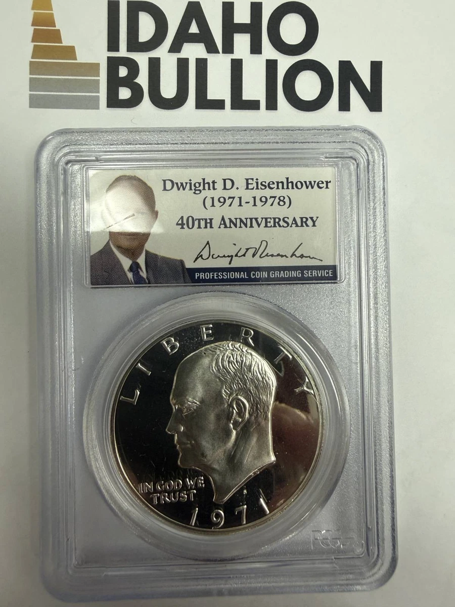 PR 69 Graded 1971 Eisenhower Dollars (1971-1978) for sale | eBay