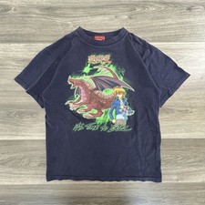 Vintage Yu Gi Oh Shirt Mens XS Yth XL Shonen Jump's It's Time to Duel 90s