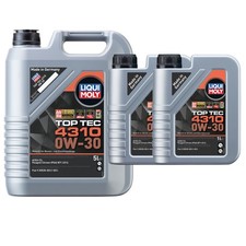 LIQUI MOLY 0W-30 7L TopTec 4310 Motoröl für CITROËN passend für FIAT