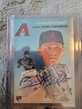 2023 Topps Chrome Brandon Pfaadt ON CARD AUTO Rookie Card RC! Clean! Grade Ready