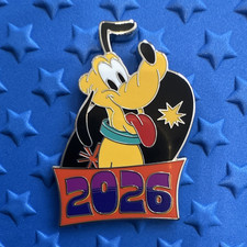 Disney Pluto 2026 New Year Pin Single - Disney Franchise