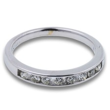Memory Brillant Ring 585 Gold 14 Kt Weißgold Damen Wert 1600,-