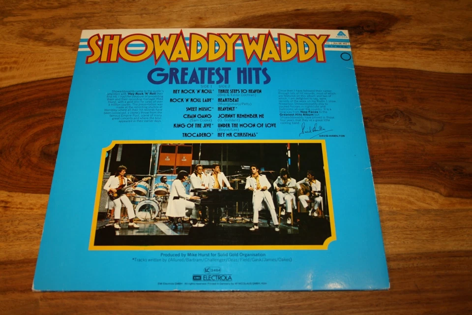Showaddywaddy Greatest Hits -EMI Electrola – 1C 064-98 462- VG++ VG - Bild 2 von 4