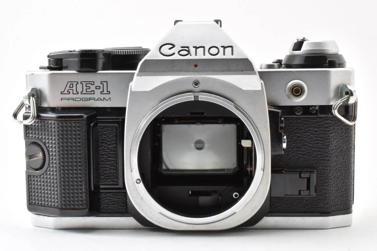[EXC+] Canon AE-1 Programa Plateado Cámara Fotográfica Cuerpo/Óptica Limpia, Totalmente Probada