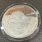 HIGHLAND MINT .999 SILVER COIN ROUND THE THING FANTASTIC FOUR MARVEL COMICS
