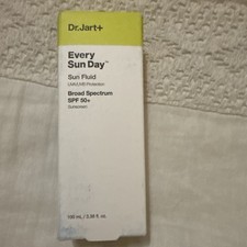 DR. JART Every Sun Day Sun Fluid Sunscreen SPF 50  3.38 oz Korean Sealed
