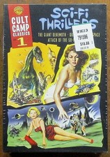 Cult Classics 1 "Sci-Fi Thrillers" 3 DVD Box Set (3 Movies) (2007) SEALED
