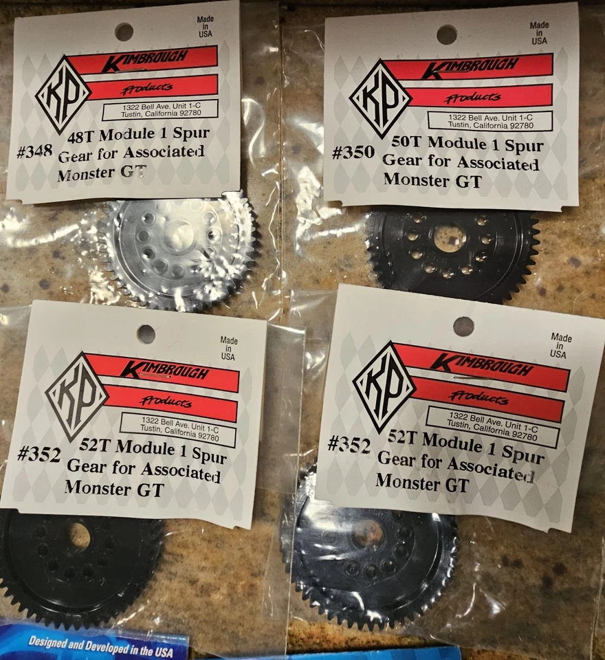 Lot of 25 NOS RC Parts - Gears, HPI, Losi, OFNA, Reseller Lot KP Monster GT Gear - Image 3 of 4