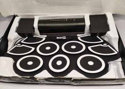 Rock Jam Electronic Roll Up Midi Drum Kit w/Built-in Speakers RJ760MD
