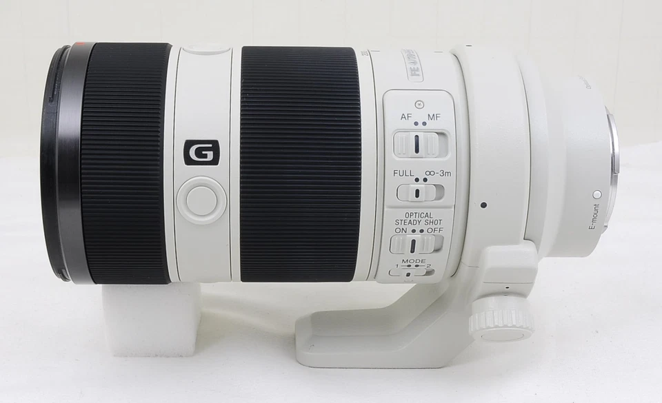 索尼 FE [近乎完好] 70-200 毫米 f/4 G OSS 镜头 SEL70200G 带罩 日本制造 — 第 2/4 张图片
