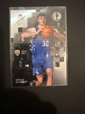 Topps 2026 Signature Class After Image AF-1 Cooper Flagg Rookie Insert Mavericks