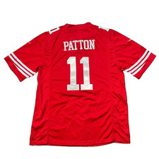 San Francisco 49ers Jersey #11 Quinton Patton WR Red Men XL