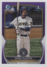 2023 Bowman Chrome Prospects Purple Refractor /250 Daniel Guilarte #BCP-21 h3c