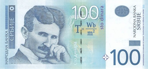 Serbien 100 Dinara 2012 Stempelglanz