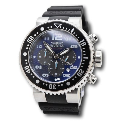 Invicta Pro Diver Ocean Deep Abyss Men's 52mm Blue Dial Chrono Watch 26731