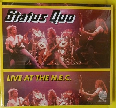Status Quo Live at The NEC by Status Quo (2CD, 2017) New/ Still sealed.