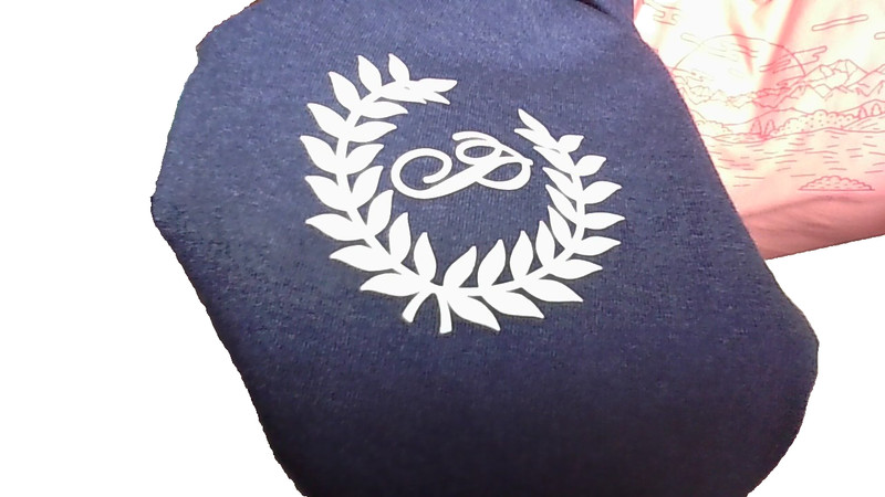 NEW! Wreath Logo Victoria's Secret PINK Brand Size M/Short 26Wx25.5 Navy Pant