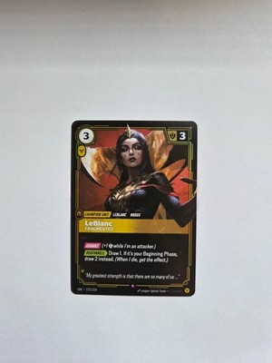 Riftbound: League of Legends Unleashed - LeBlanc - Fragmented #172 - FOIL