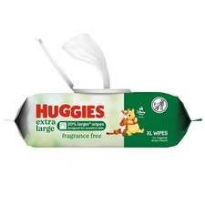 Huggies Extra Large Baby Wipes, Unscented, 1 Flip-Top 42 Count Pack of 1 