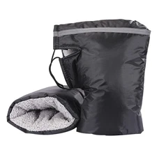 Universal Motorcycle Handlebar Gloves Muffs ATV/Snowmobile/Scooter Handle Gri...