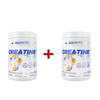 Allnutrition Creatine Muscle Max at-  2 x 500 g -Kreatin Monohydrat Pulver- 1 kg