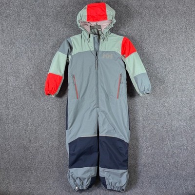Helly Hansen Rider 2.0 Insulated Snow Suit Dark Creek Unisex Kids Size 104/4 yr