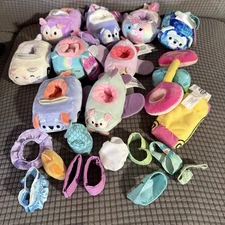 Squishmallow Squishville vehicles and accessories bundle set of 21 Pieces