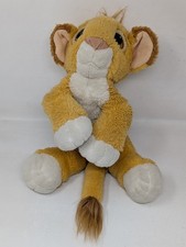 Authentic Mattel Disney Vintage 1993 The Lion King Floppy Young Simba Plush Toy