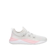 PUMA Pacer Future Web Slip On Youth Girls Grey, Pink Sneakers Casual Shoes 3928