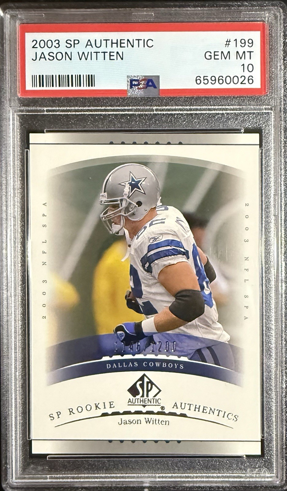 Jason Witten SP Authentic #199 Base