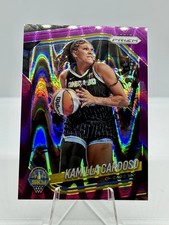 Kamilla Cardoso 2025 Panini Prizm WNBA #89 Purple Ray Wave /175 SP Prizm