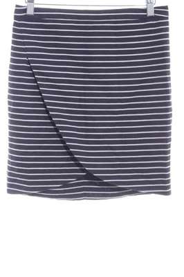 J.CREW Bleistiftrock Damen Rock Gr. DE 34 dunkelblau-weiß Casual-Look - Bild 1 von 4