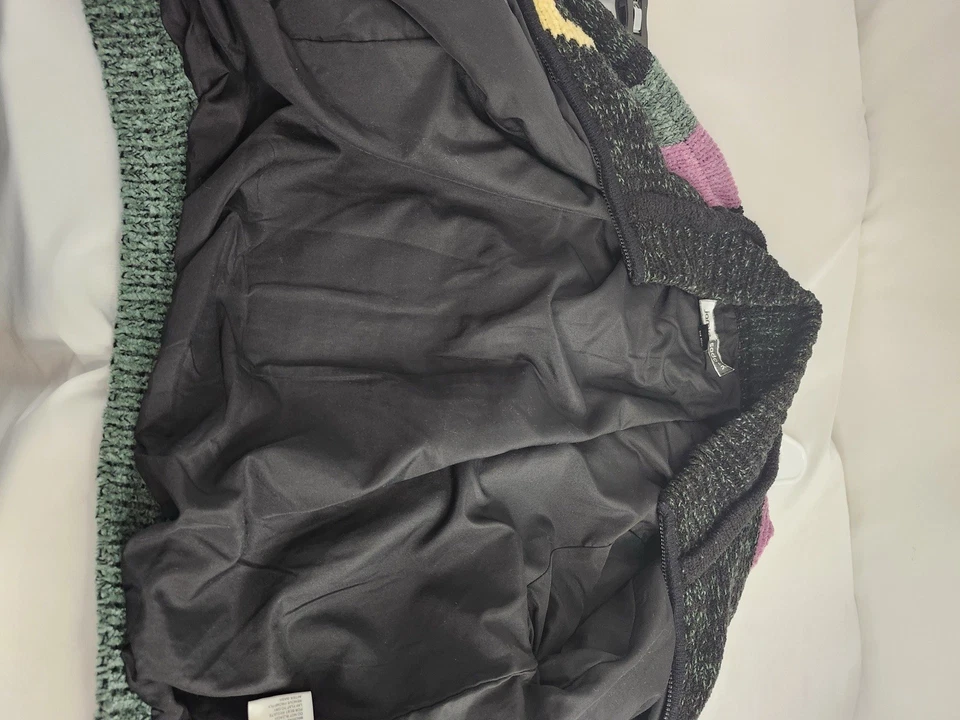 Suéter Jamie Sadock Mujer Manga Larga Chenilla Cremallera, L Foto 4 de 4