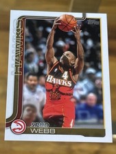 Spud Webb Atlanta Hawks Basketball Card 2025-26 Topps Flagship #266