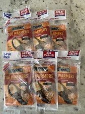 HOTHANDS TOE WARMERS WITH ADHESIVE 2 Pair Pack SAFE NATURAL Lot Of 12 Exp 9/28