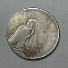 Error rare 1 dollar 1924 Silver plated