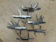 Multitool Lot of 6 - Stainless Steel