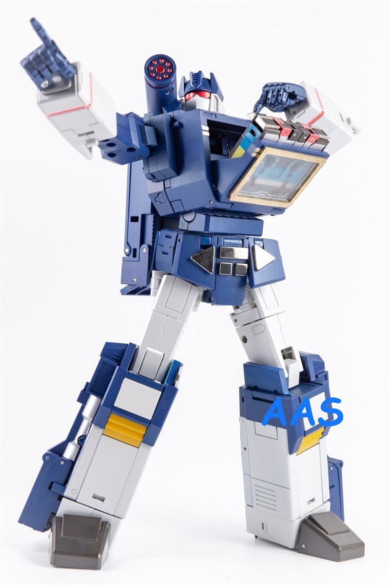 In Stock New Transforms RP-46 Soundwave & 3 tapes set Robot Figure Toy